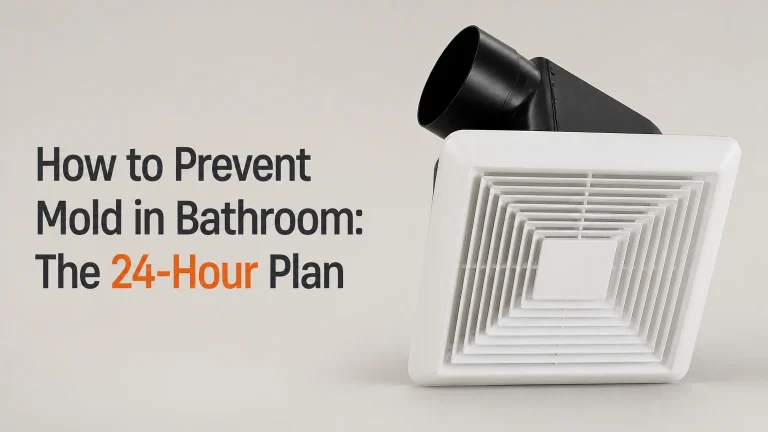 how to prevent mold in bathroom