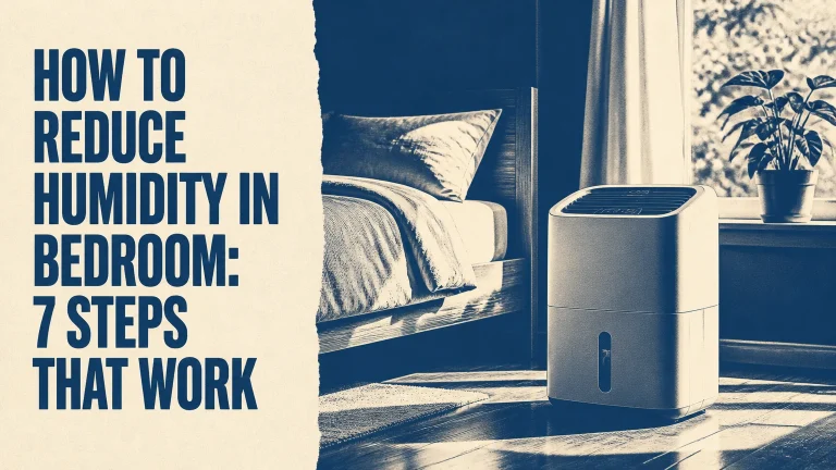 how to reduce humidity in bedroom