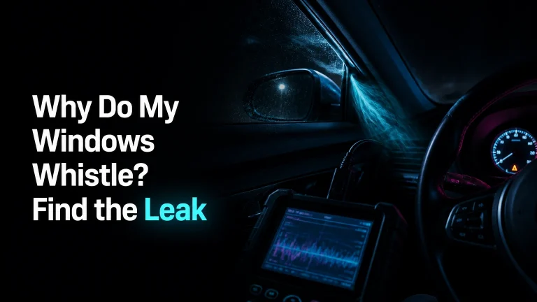 why do my windows whistle