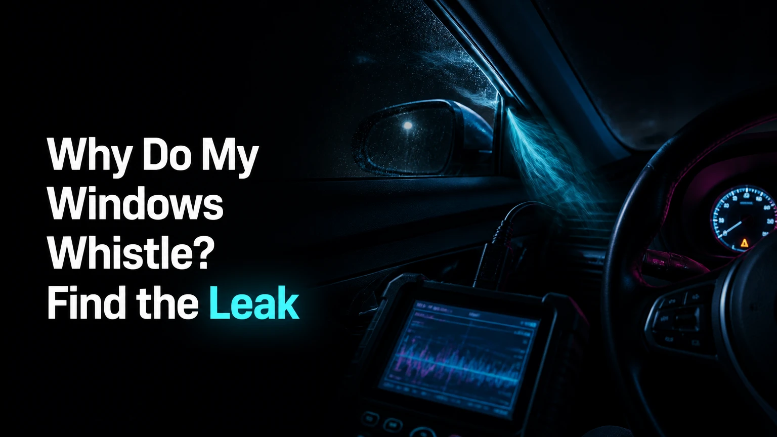 why do my windows whistle