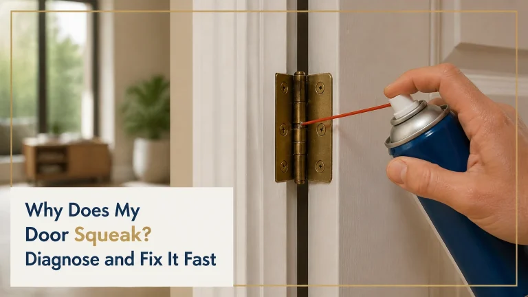 why does my door squeak