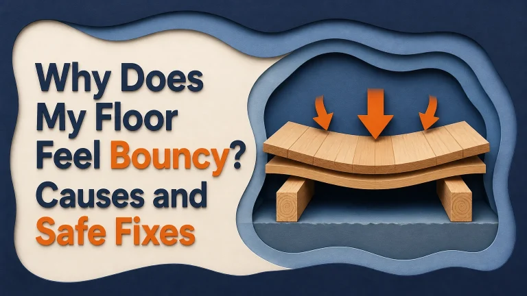 why does my floor feel bouncy