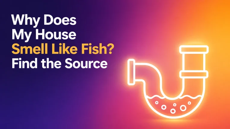 why does my house smell like fish