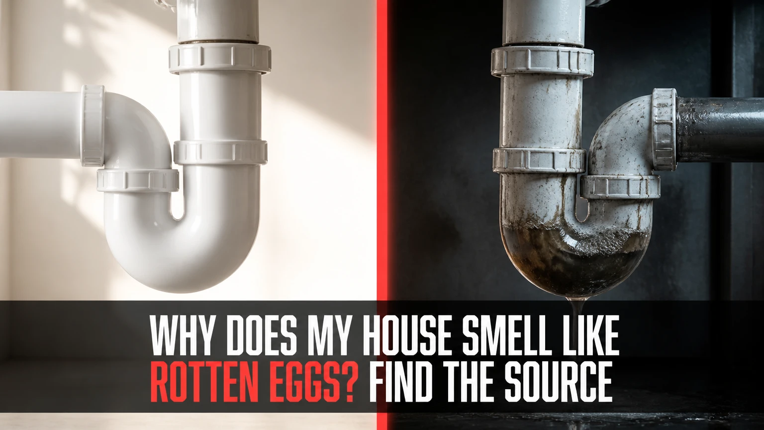 why does my house smell like rotten eggs