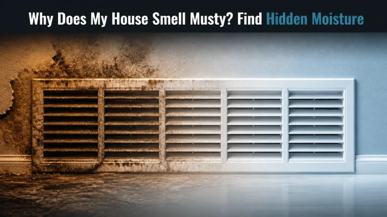 why does my house smell musty
