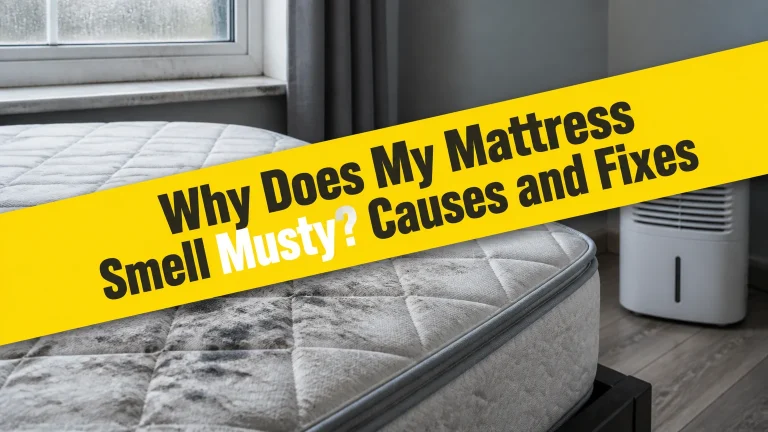 why does my mattress smell musty