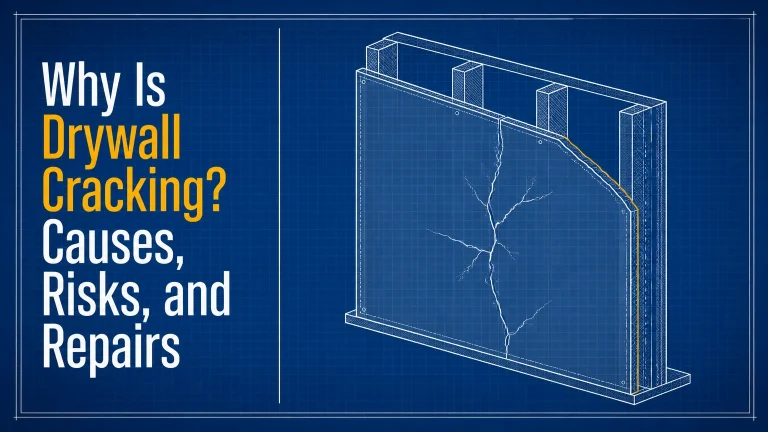 why is drywall cracking