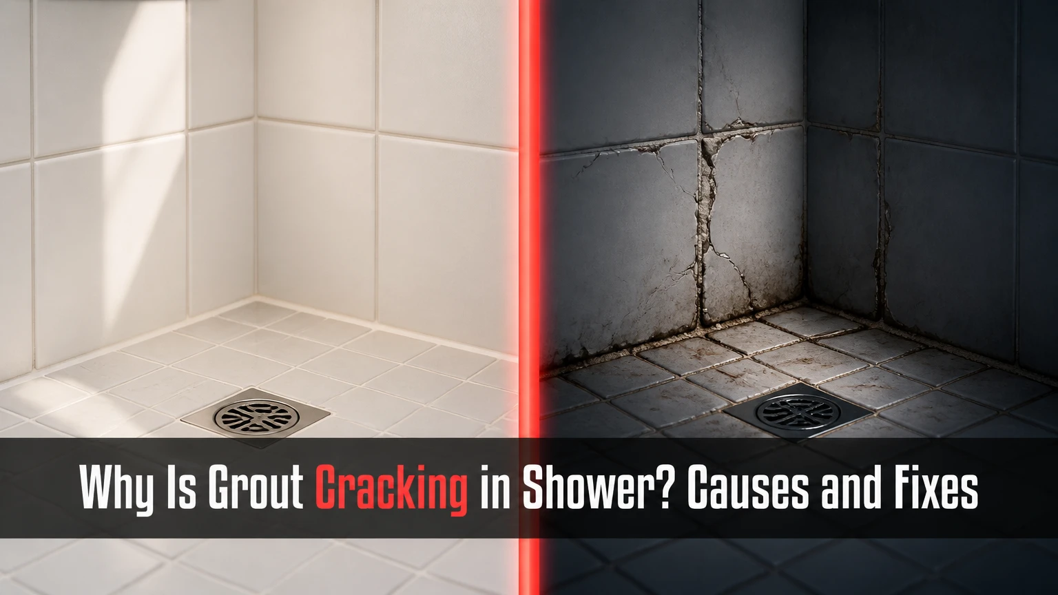 Why Is Grout Cracking in Shower? Causes and Fixes