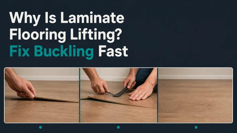 why is laminate flooring lifting