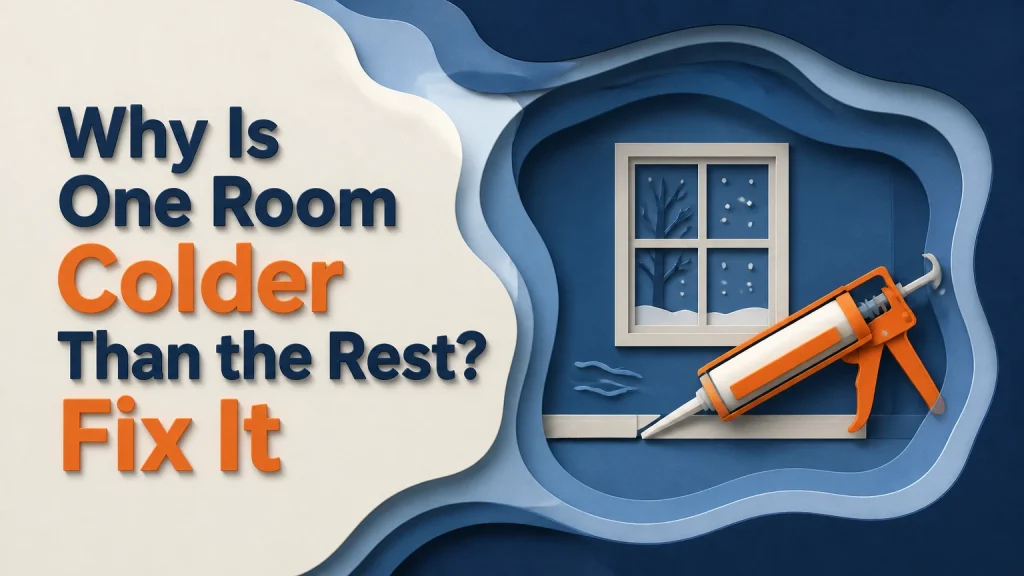 why is one room colder than the rest