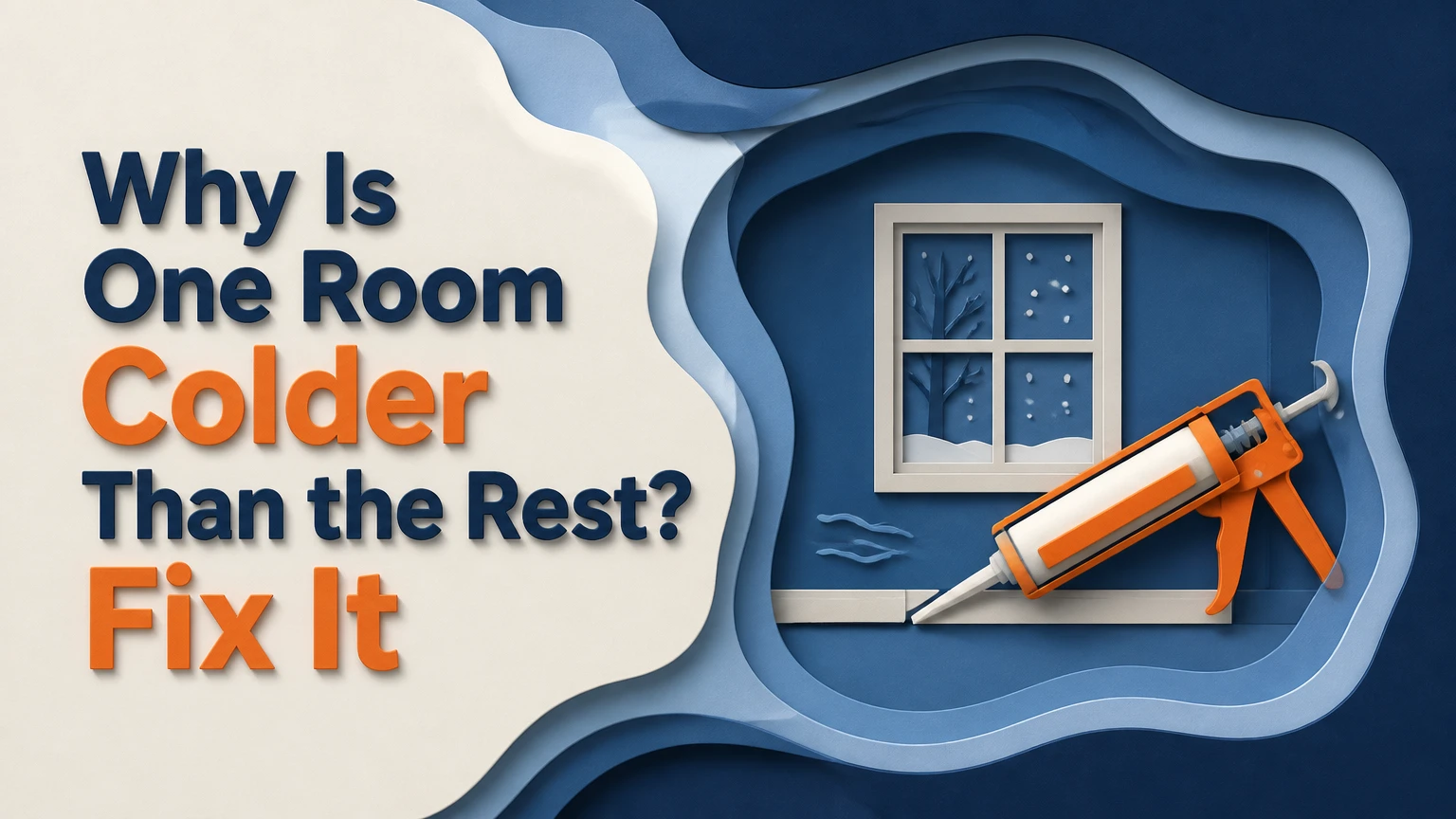 why is one room colder than the rest