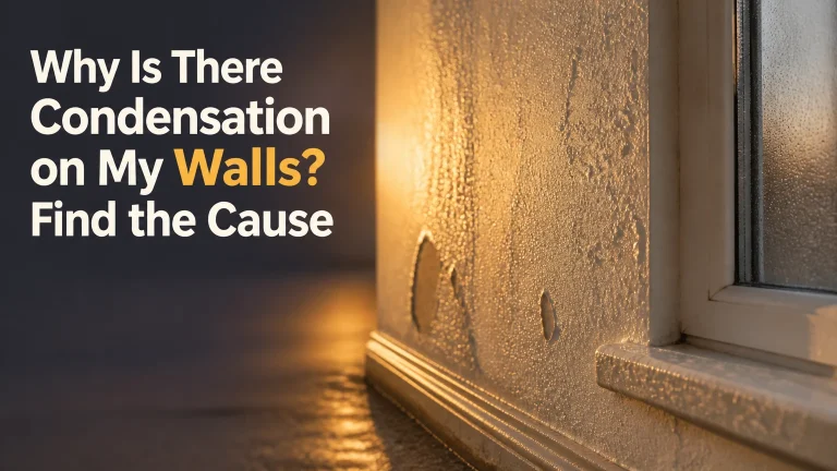 why is there condensation on my walls